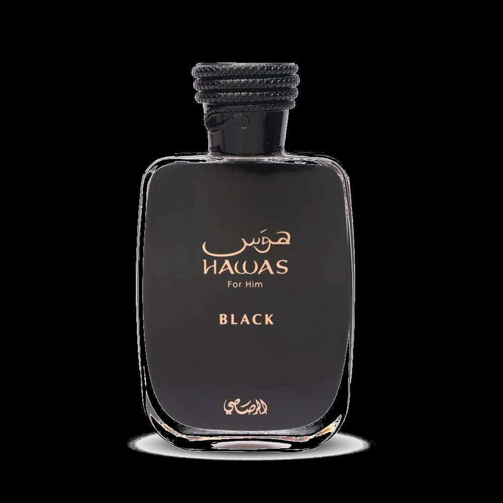 Rasasi Hawas Black Eau de Parfum 100 ml — Flacon Officiel Good Taste Perfumes