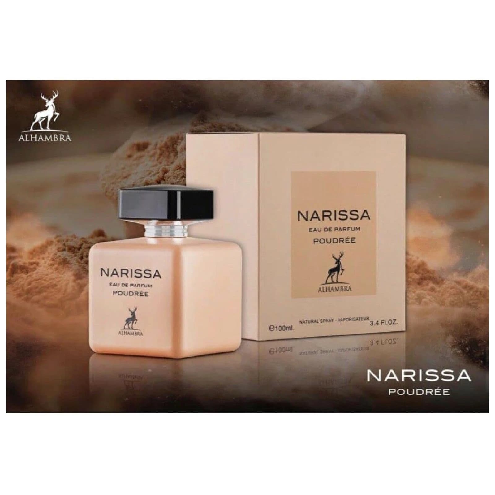 Maison Alhambra Narissa Ambre Peach Rouge Eau de Parfum 100 ml miniature 3