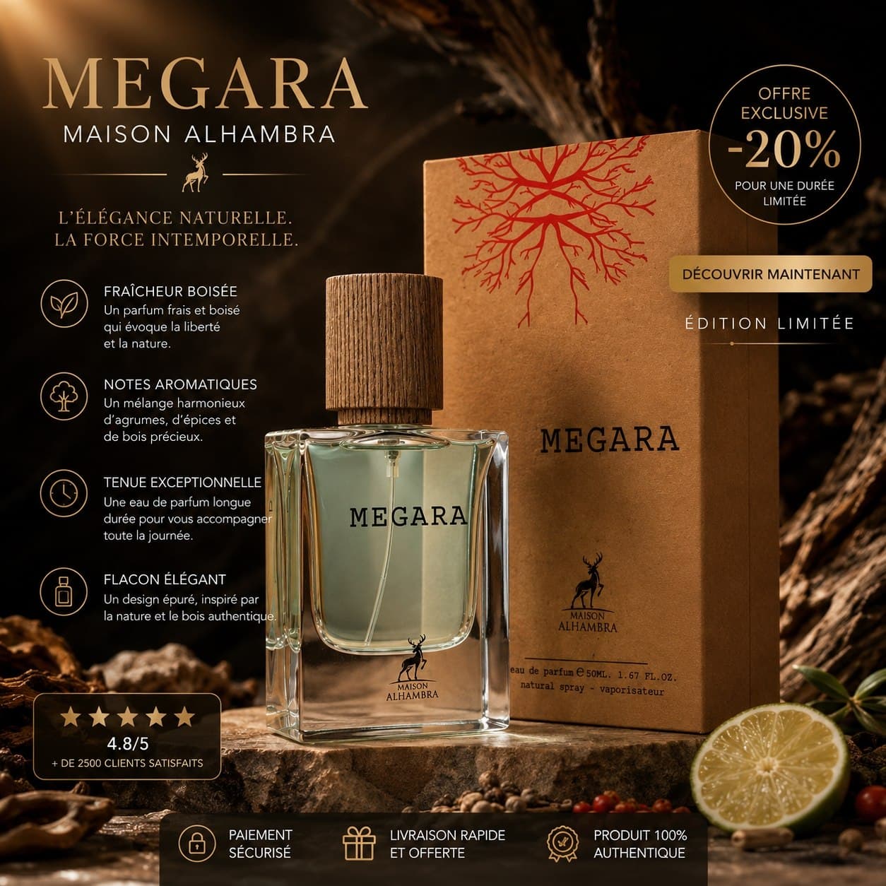Maison Alhambra Megara Eau de Parfum 100 ml