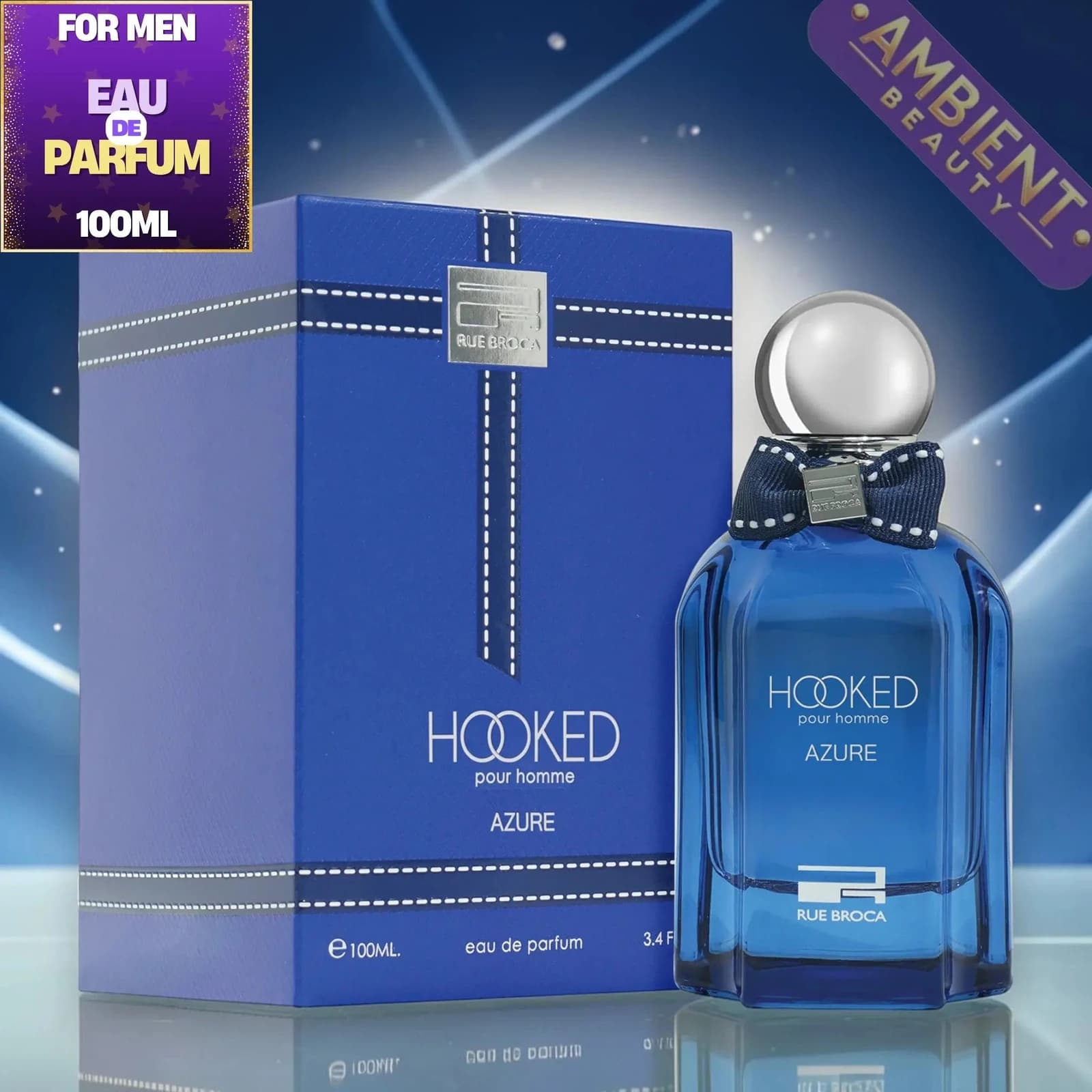 Afnan Hooked Azure Pour Homme Eau de Parfum 100 ml — vue secondaire