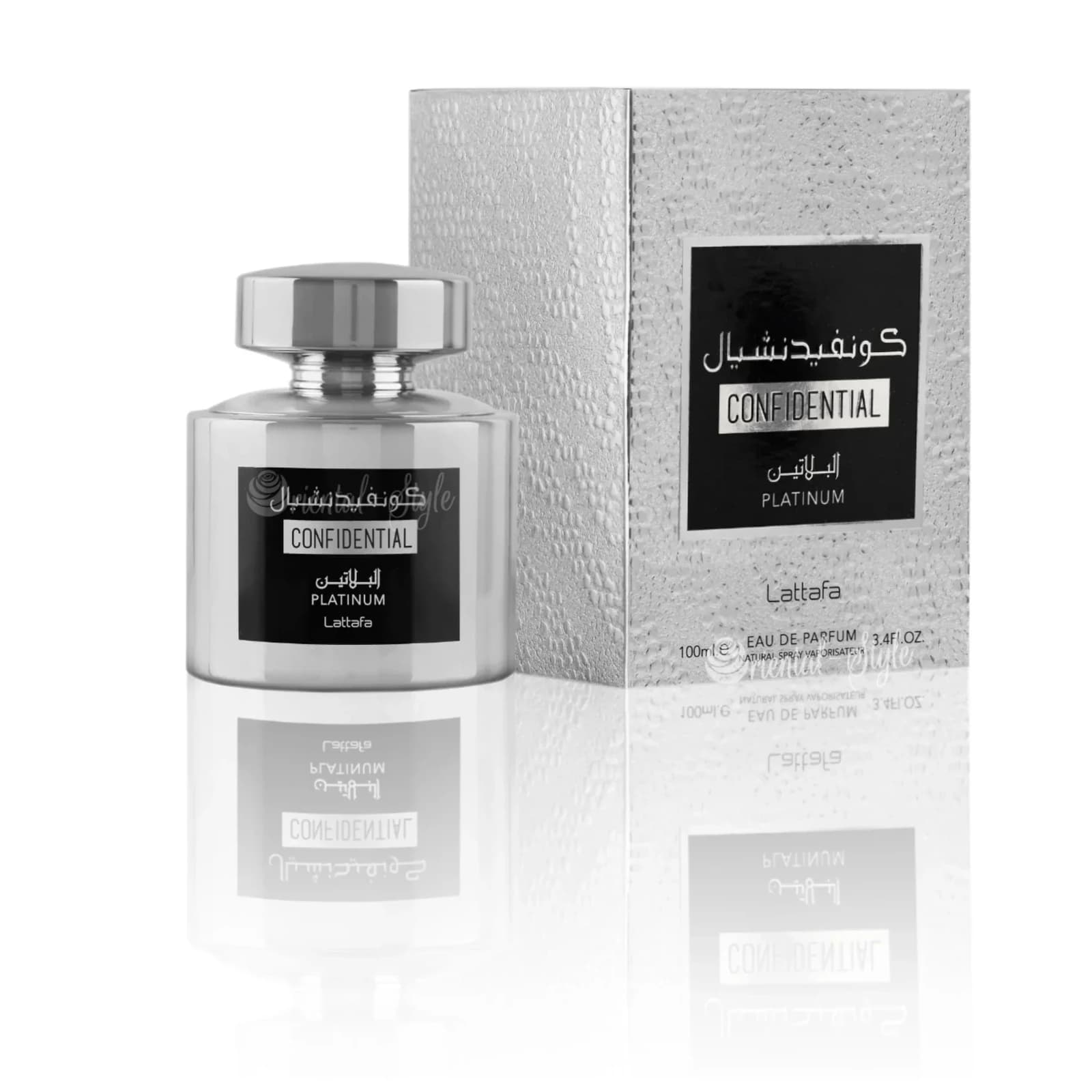 Lattafa Confidential Private Silver Eau de Parfum 100 ml