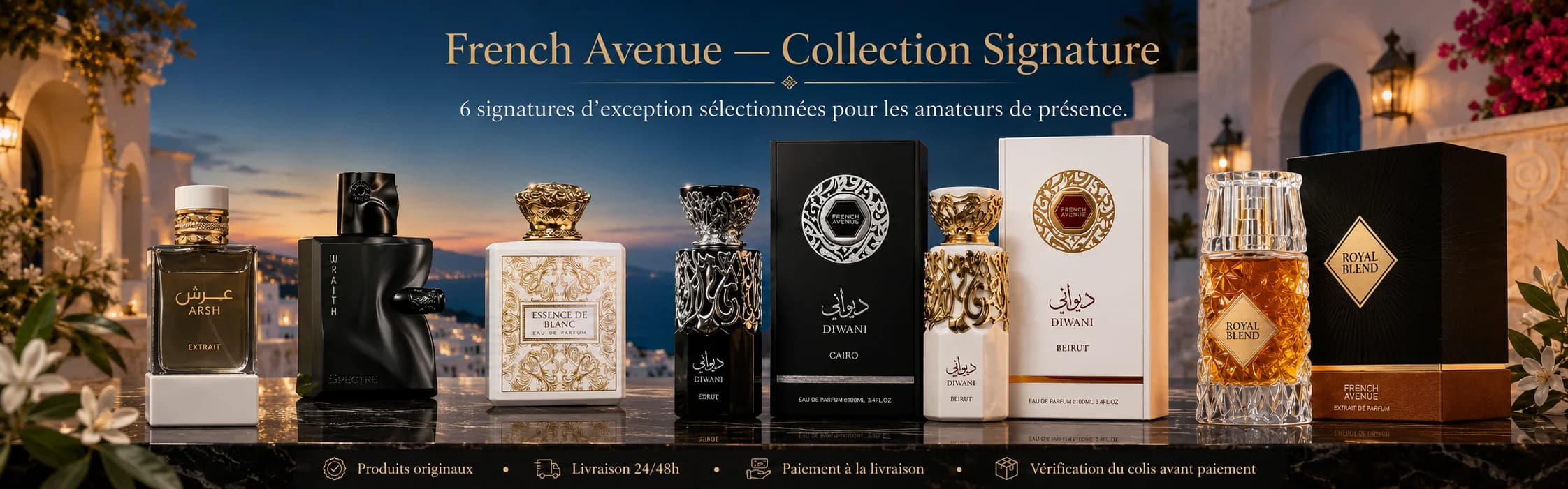French Avenue — Collection Signature, 6 créations rares d'exception